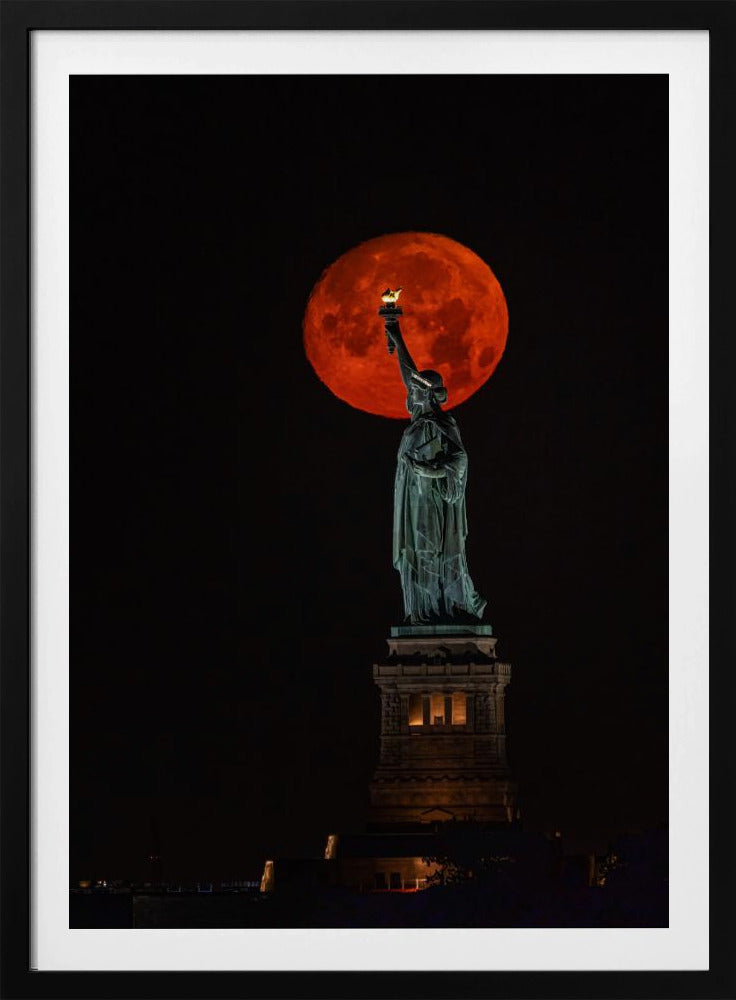 2022 july buck moon - Poster / Art Print