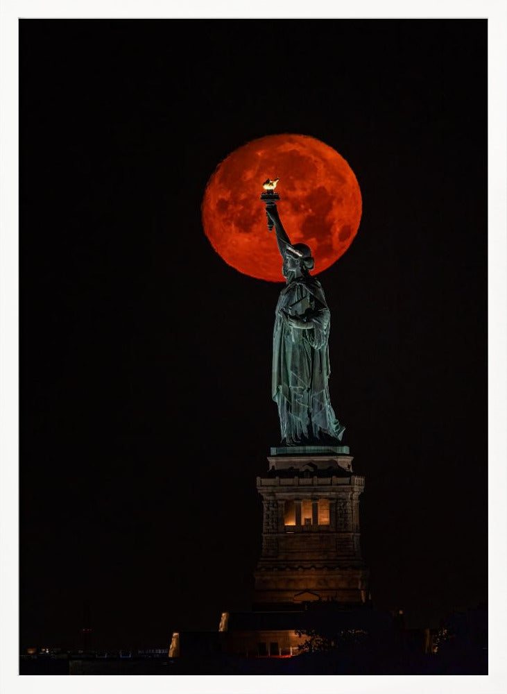 2022 july buck moon - Poster / Art Print