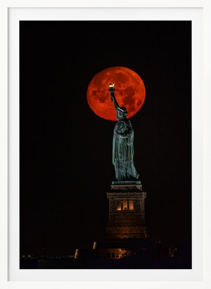 2022 july buck moon - Poster / Art Print