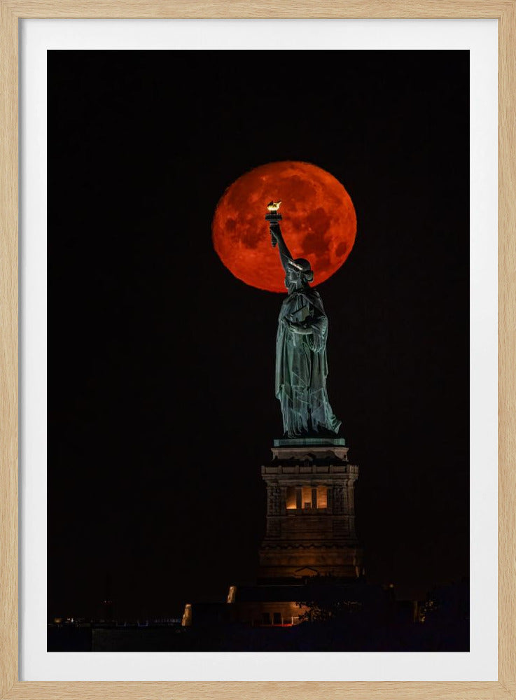 2022 july buck moon - Poster / Art Print