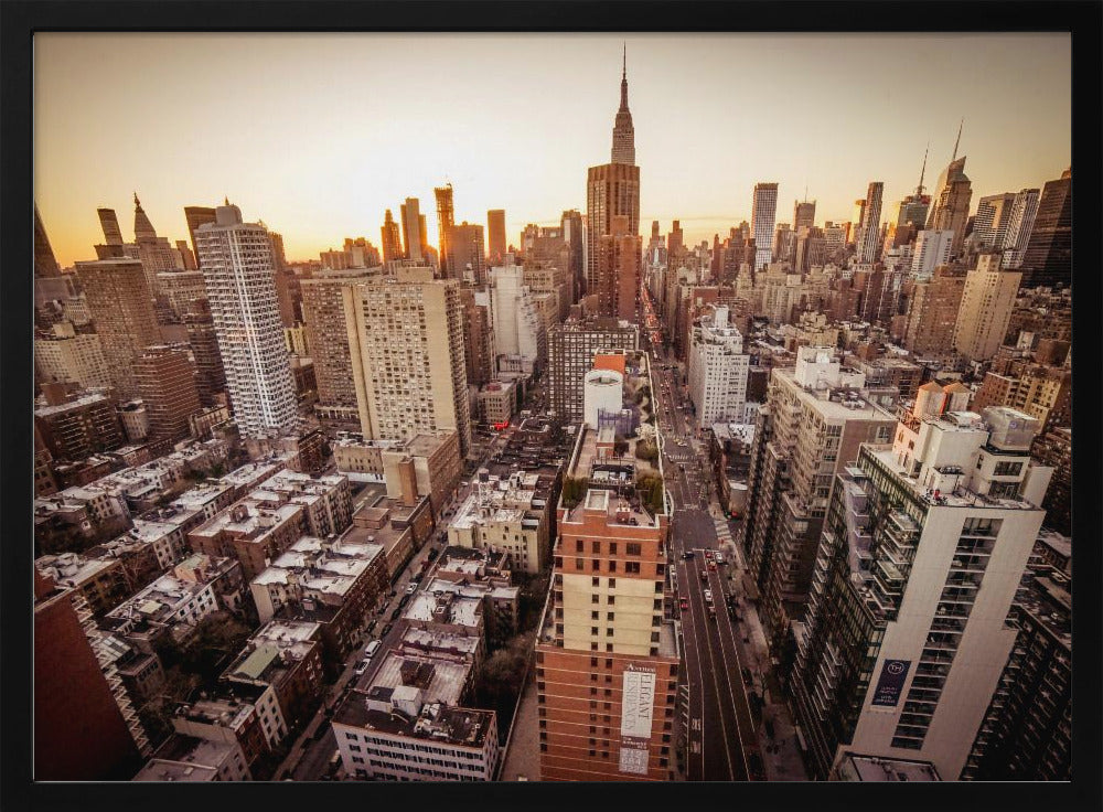 Midtown East Wide Angle - Poster / Art Print