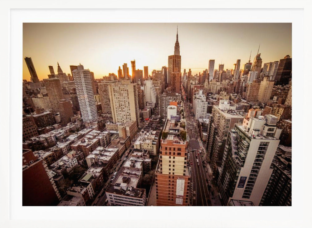 Midtown East Wide Angle - Poster / Art Print