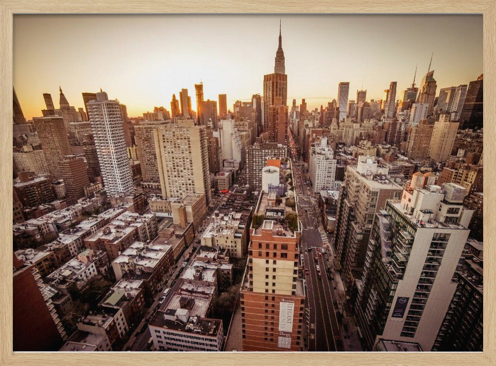 Midtown East Wide Angle - Poster / Art Print