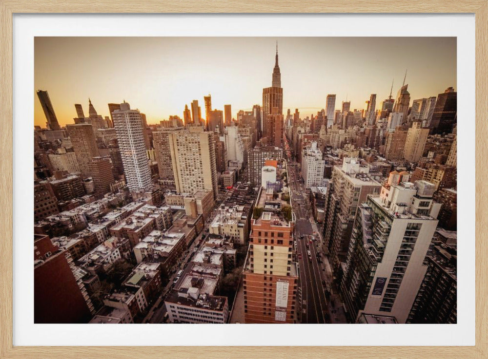 Midtown East Wide Angle - Poster / Art Print