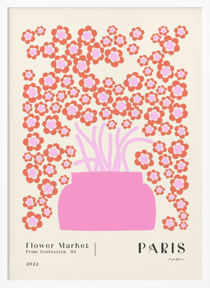 Flower Market. Paris - Poster / Art Print
