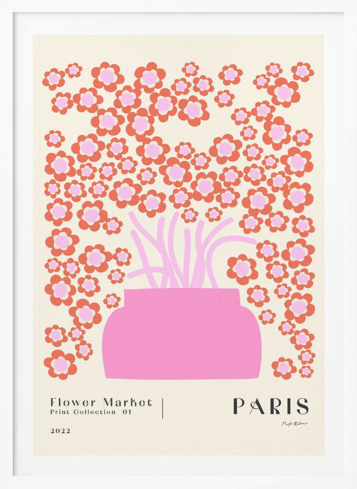 Flower Market. Paris - Poster / Art Print