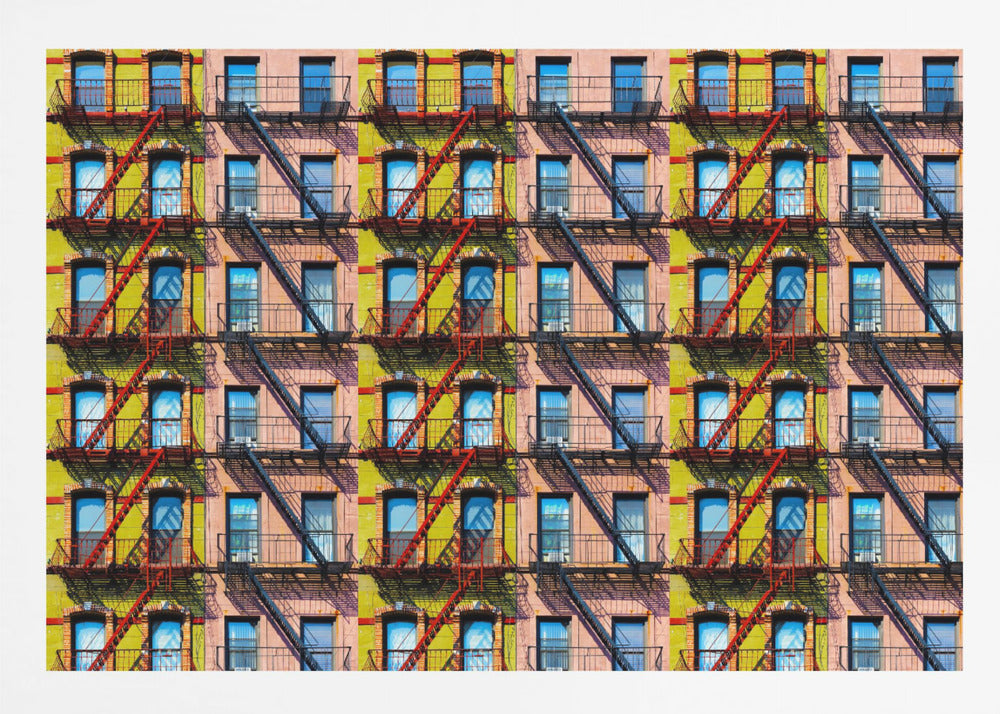 New York Windows - Poster / Art Print