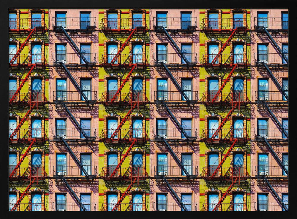 New York Windows - Poster / Art Print