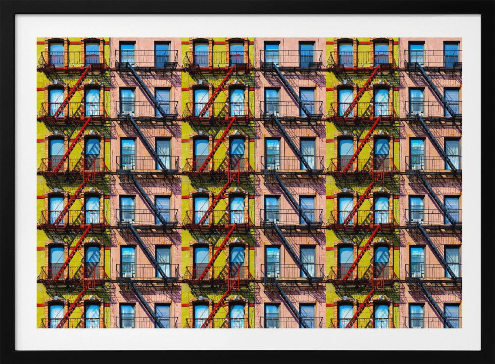 New York Windows - Poster / Art Print