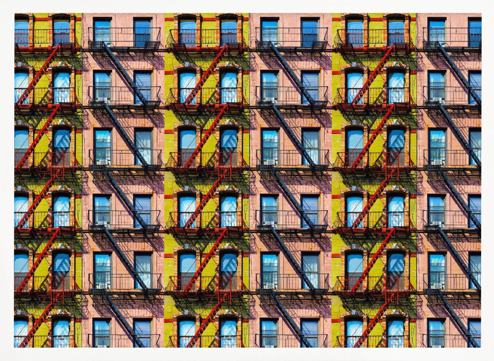 New York Windows - Poster / Art Print