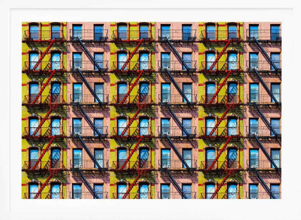 New York Windows - Poster / Art Print