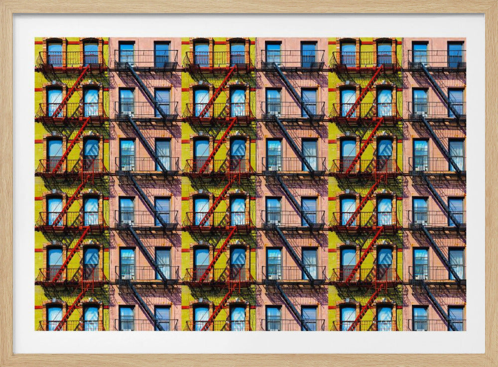 New York Windows - Poster / Art Print
