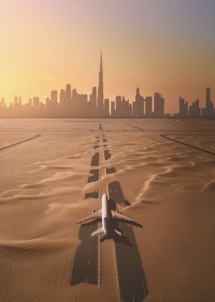 Taking off from Nowhere - Poster / Art Print