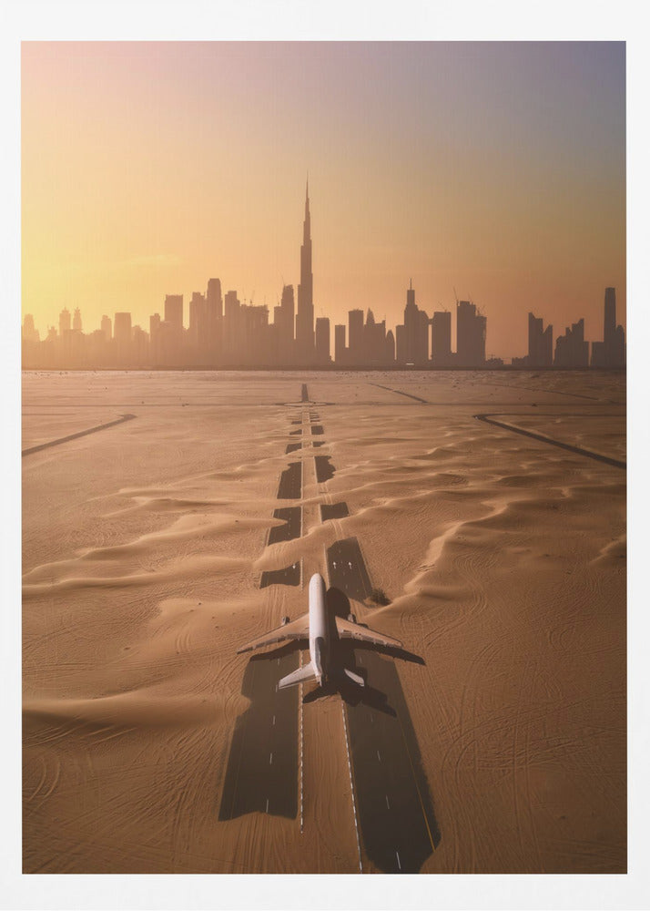 Taking off from Nowhere - Poster / Art Print