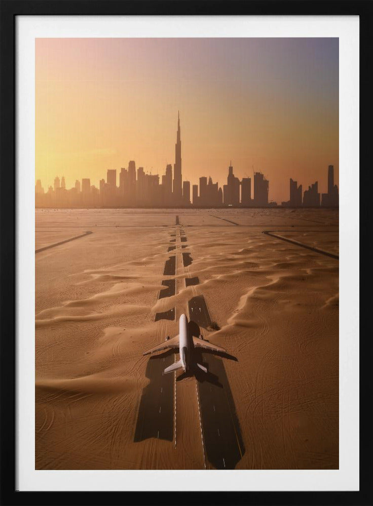 Taking off from Nowhere - Poster / Art Print