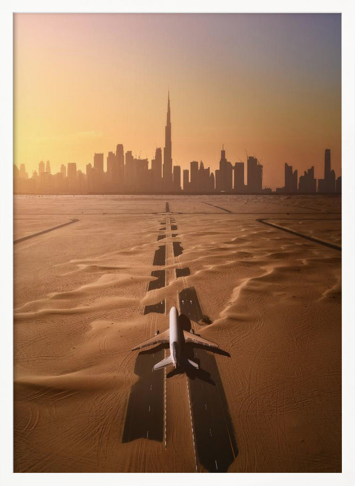 Taking off from Nowhere - Poster / Art Print
