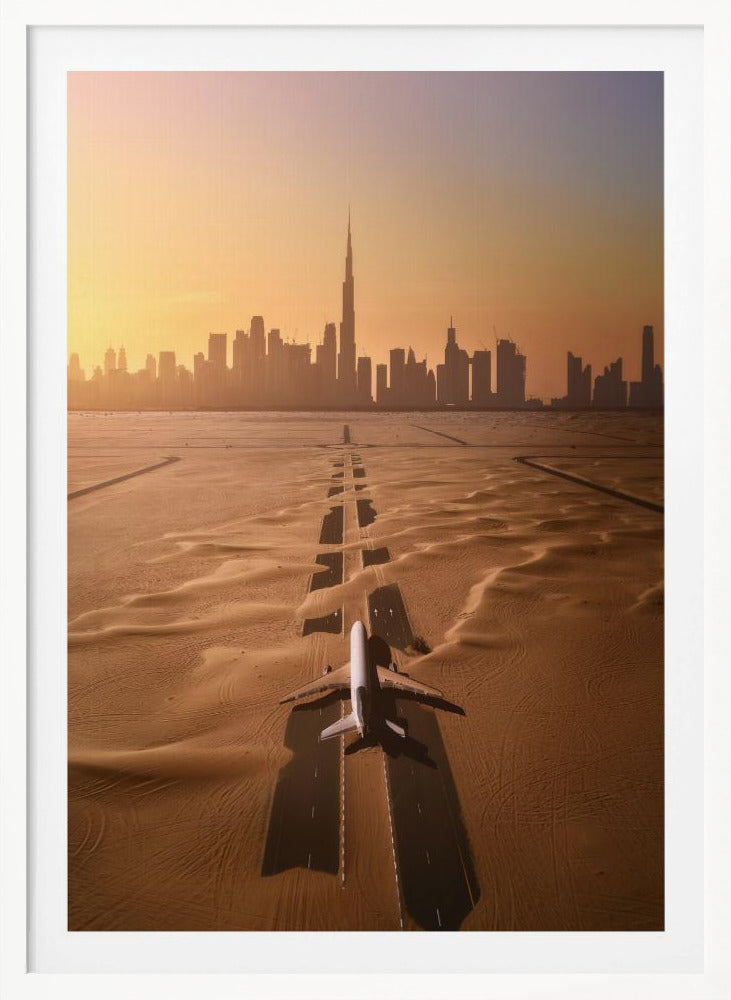 Taking off from Nowhere - Poster / Art Print