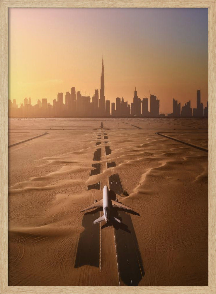Taking off from Nowhere - Poster / Art Print