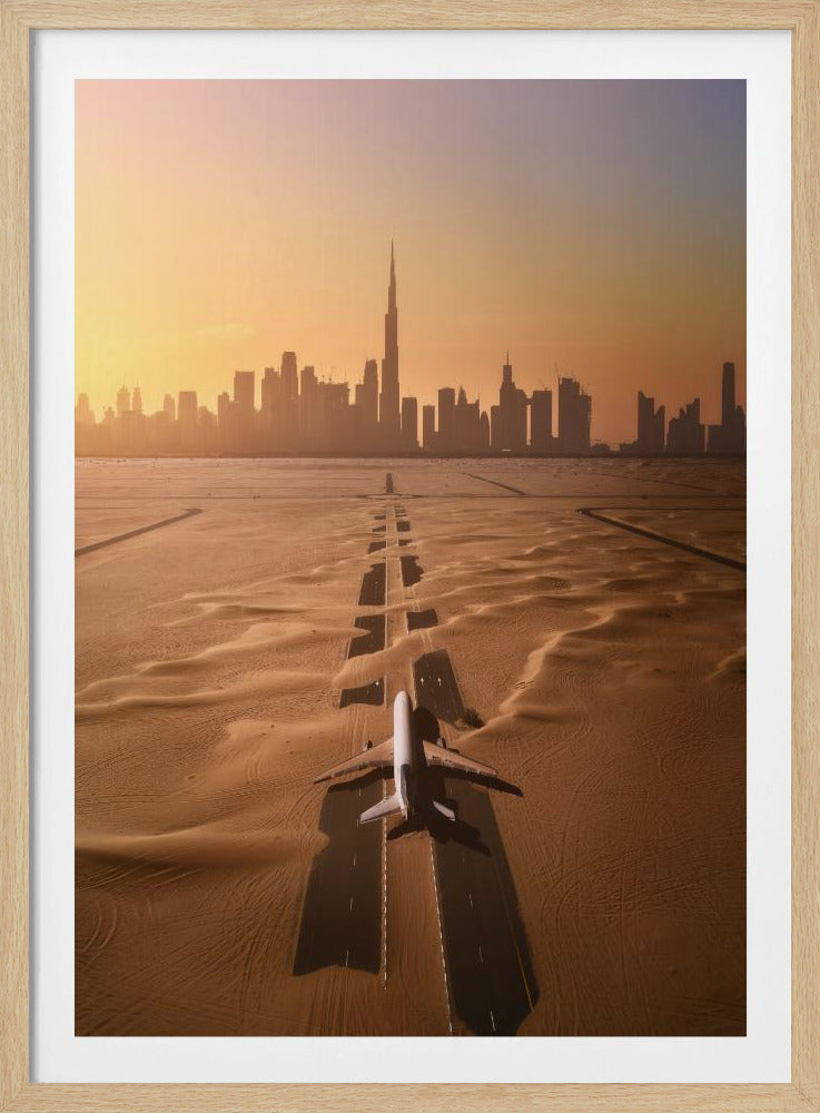 Taking off from Nowhere - Poster / Art Print