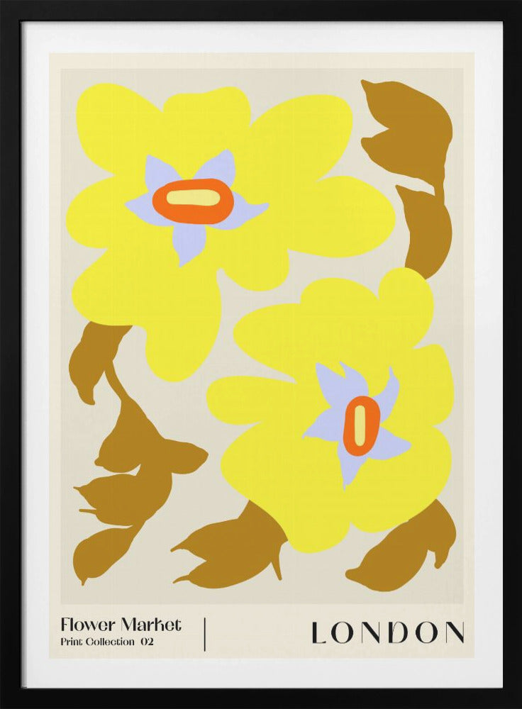Flower Market. London - Poster / Art Print