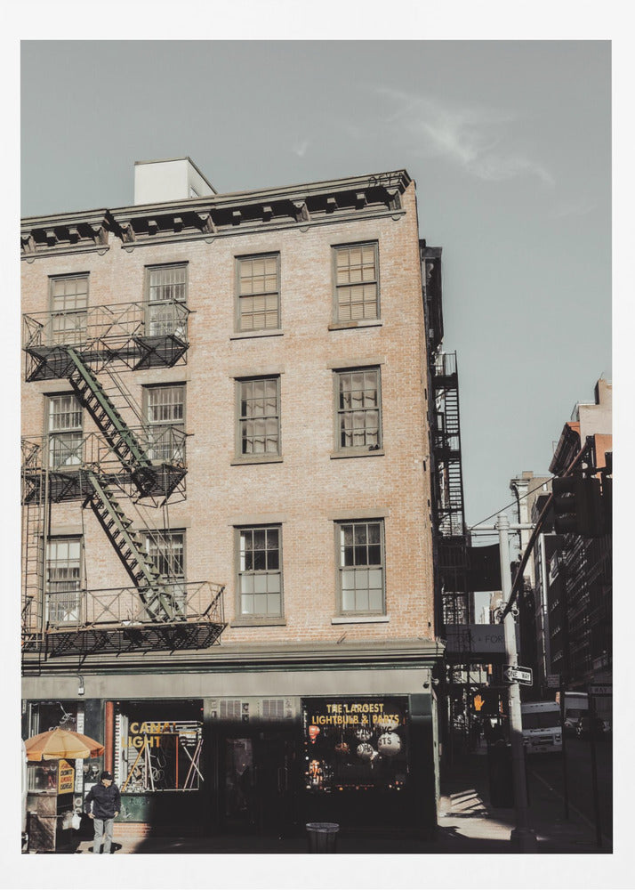 New York City Street scene - Poster / Art Print