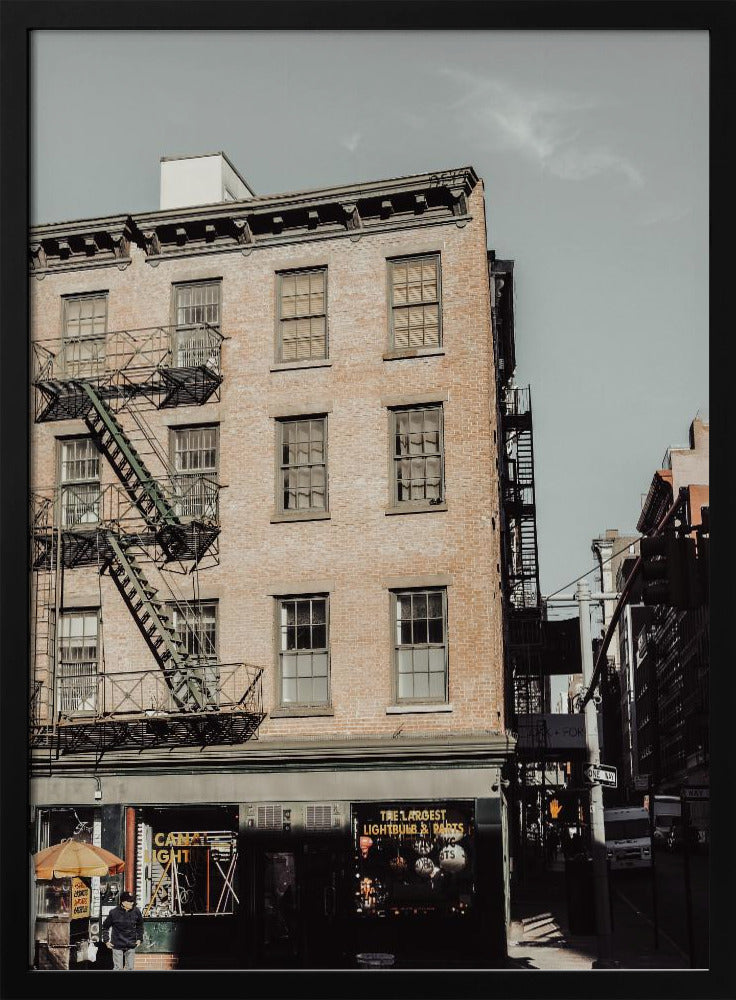 New York City Street scene - Poster / Art Print