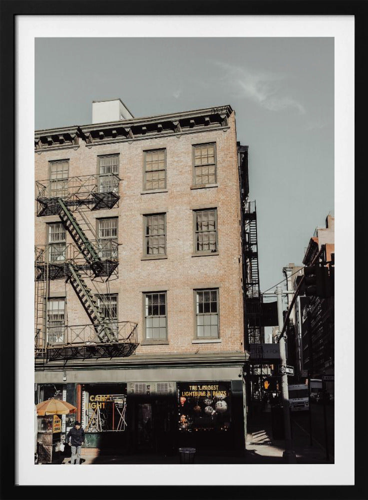 New York City Street scene - Poster / Art Print