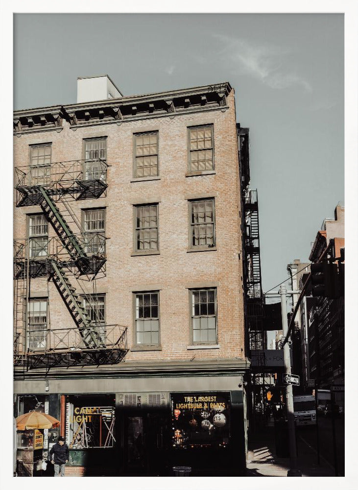 New York City Street scene - Poster / Art Print