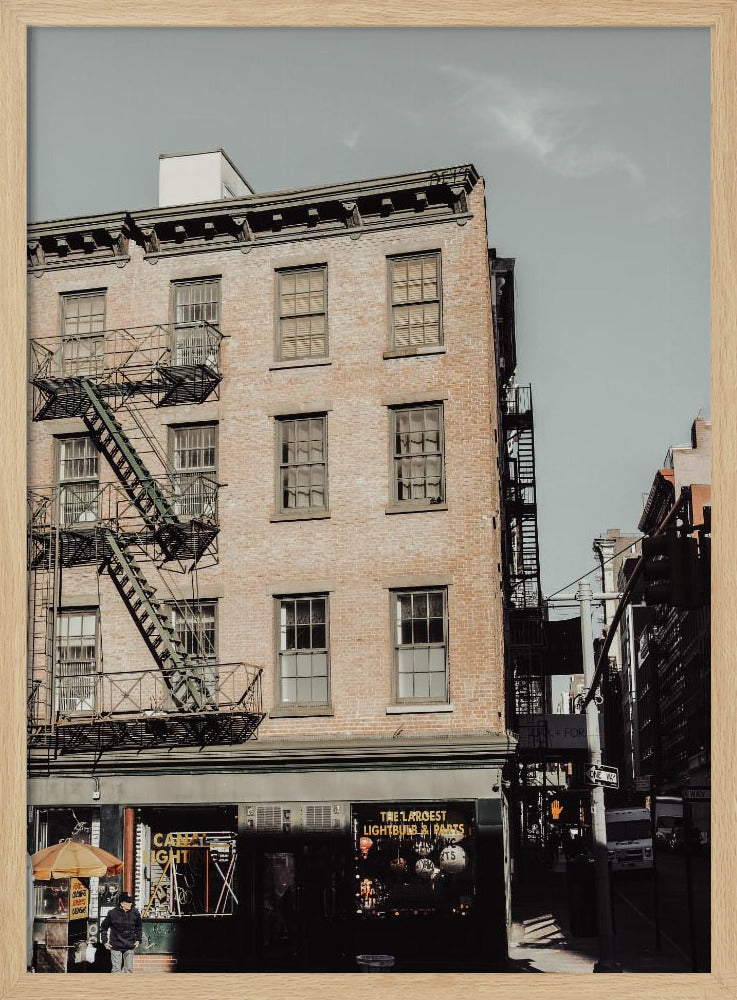 New York City Street scene - Poster / Art Print