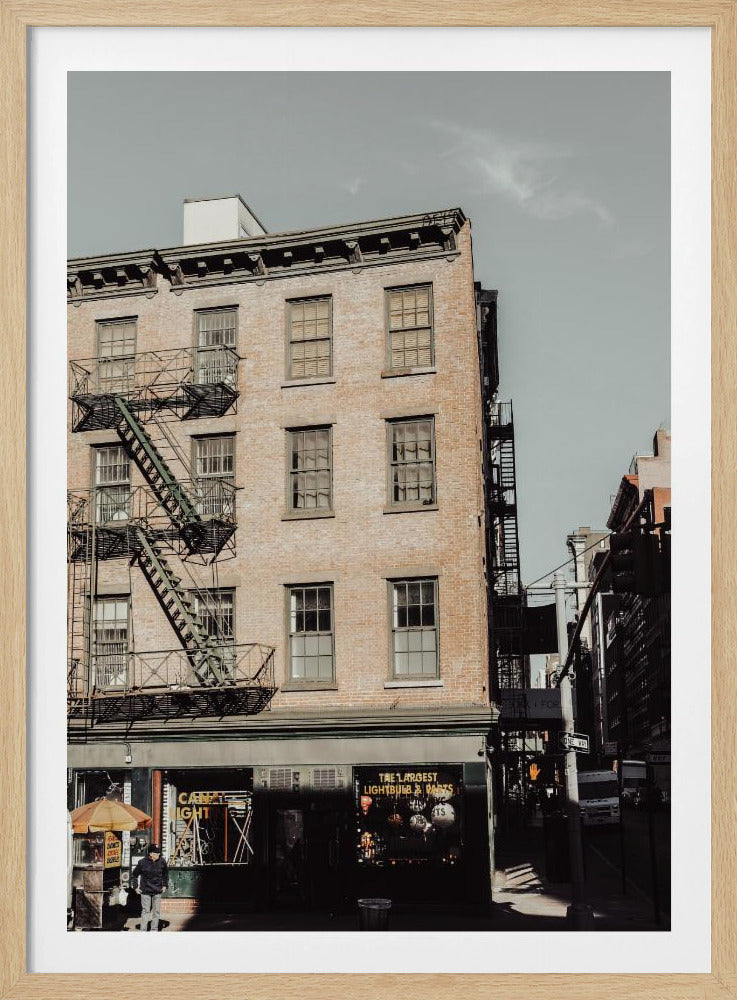 New York City Street scene - Poster / Art Print
