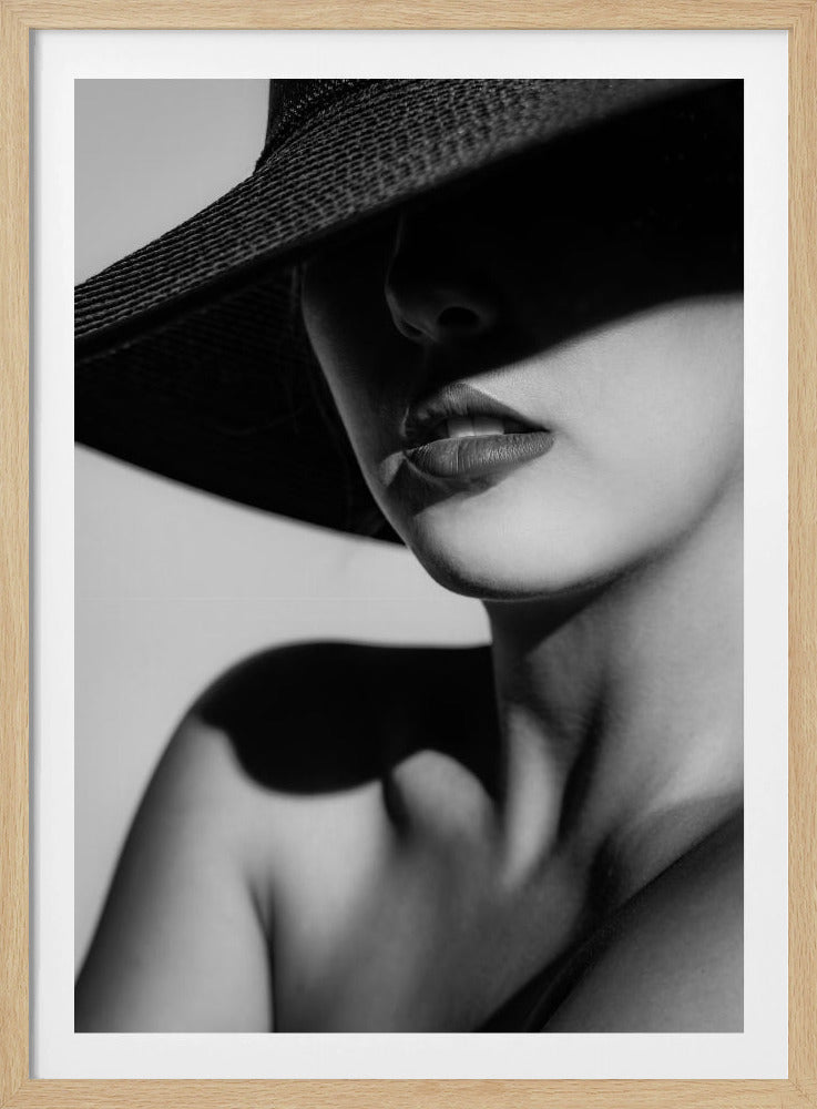 Hat and Shadow - Poster / Art Print