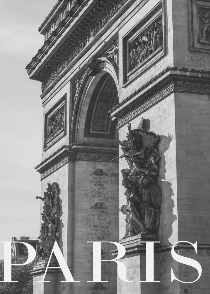 Paris Text 6 - Poster / Art Print