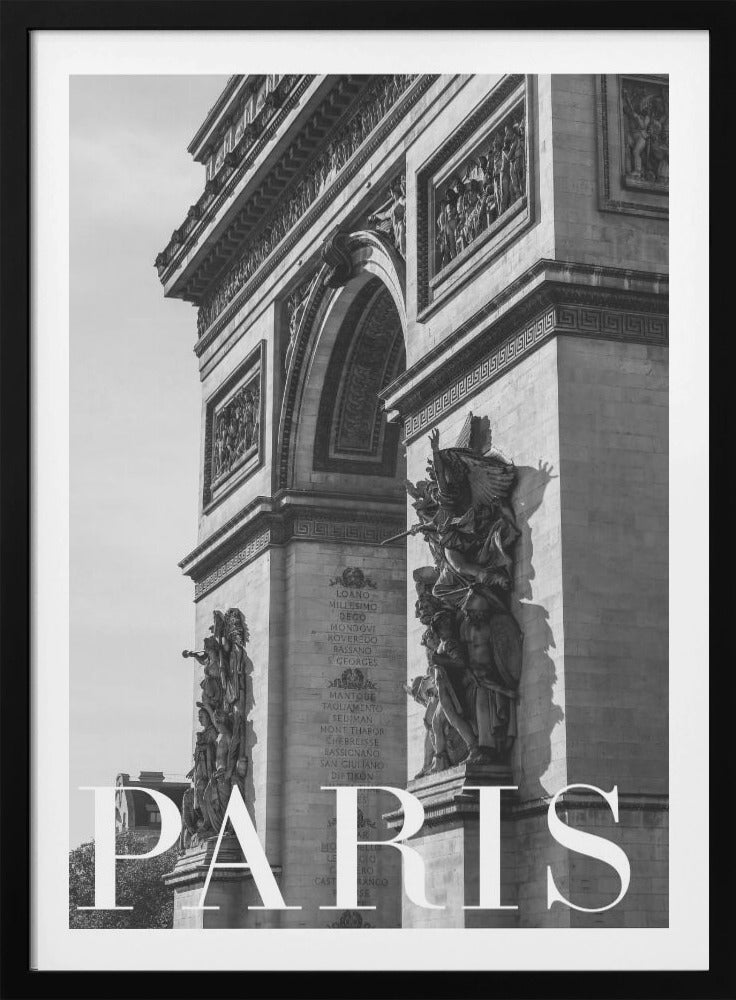 Paris Text 6 - Poster / Art Print