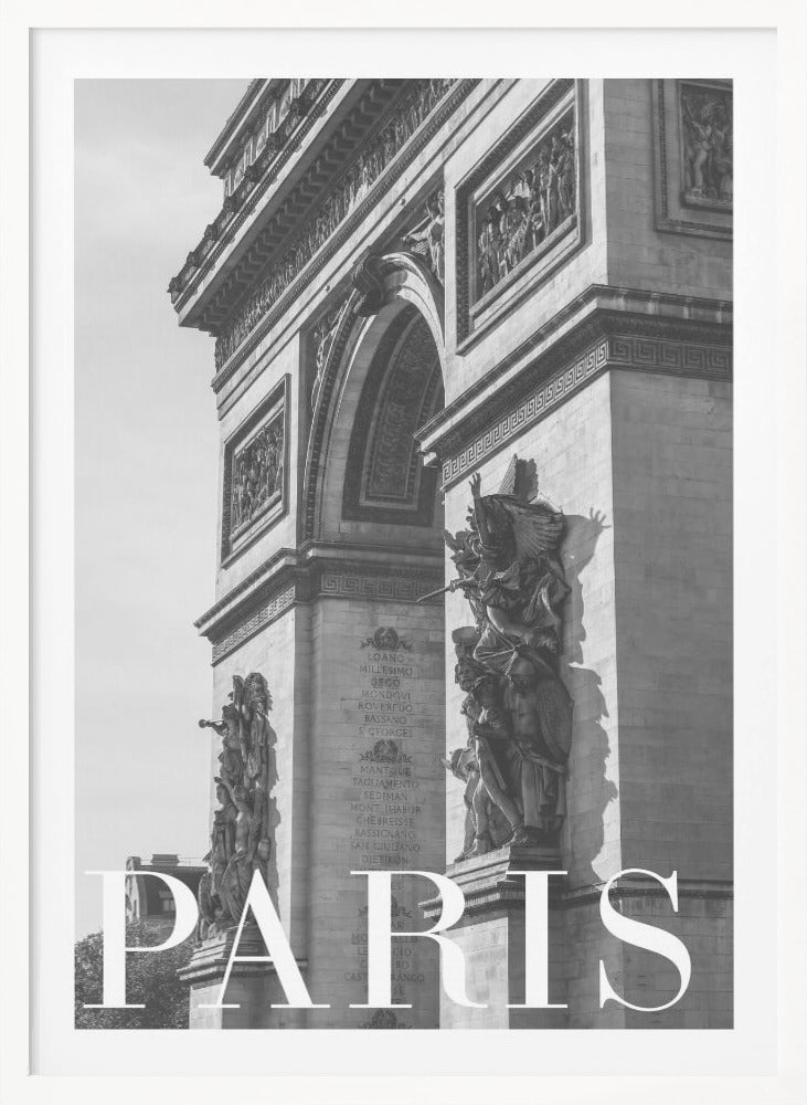 Paris Text 6 - Poster / Art Print