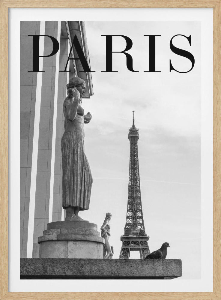 Paris Text 5 - Poster / Art Print