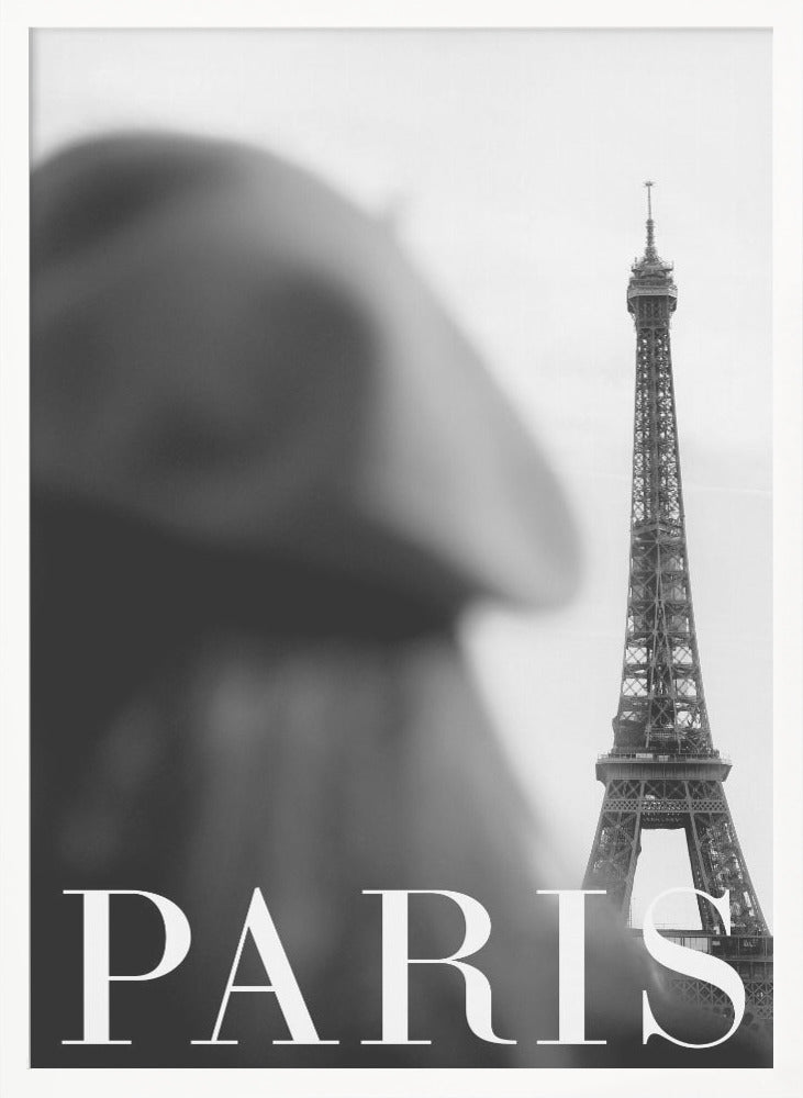 Paris Text 4 - Poster / Art Print
