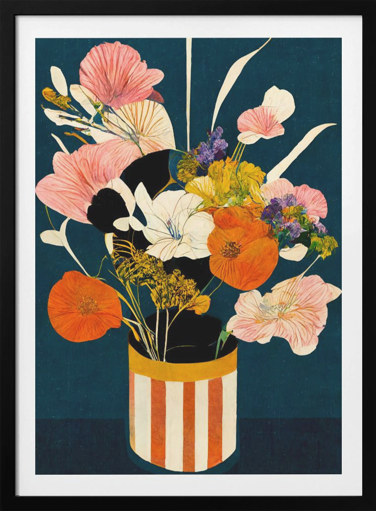 Flowers At Night - Poster / Art Print