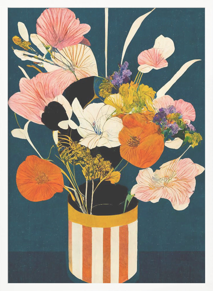 Flowers At Night - Poster / Art Print