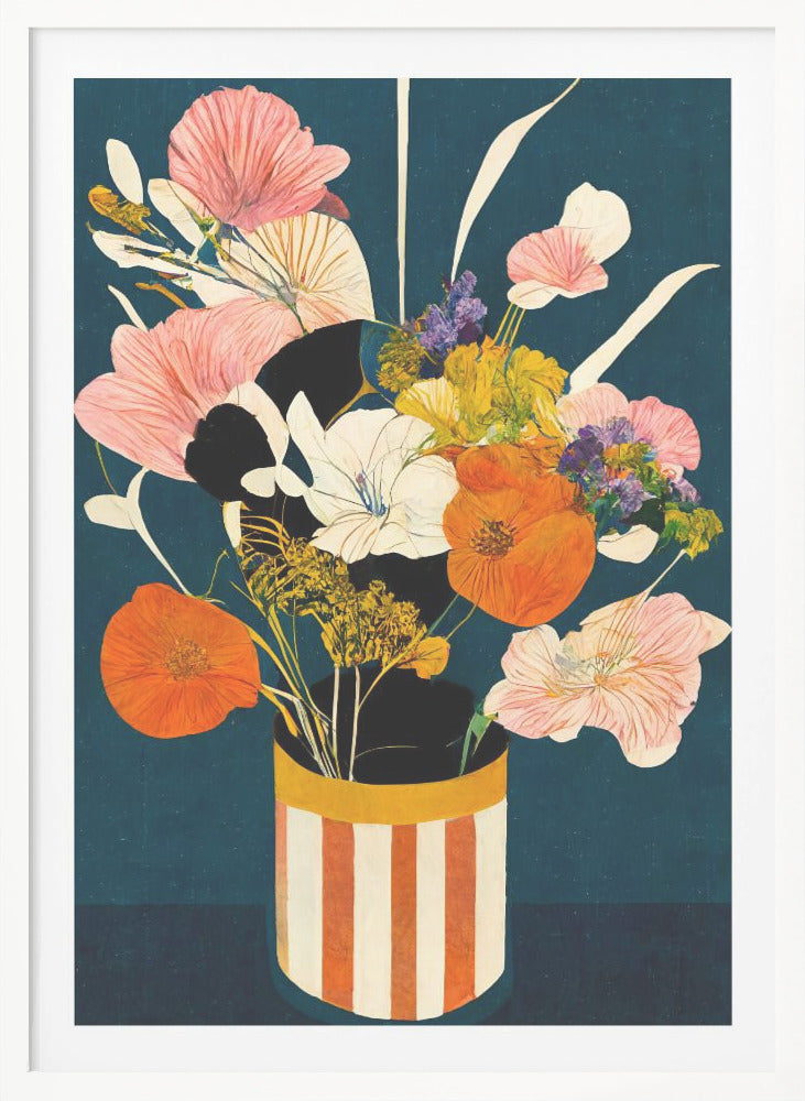 Flowers At Night - Poster / Art Print