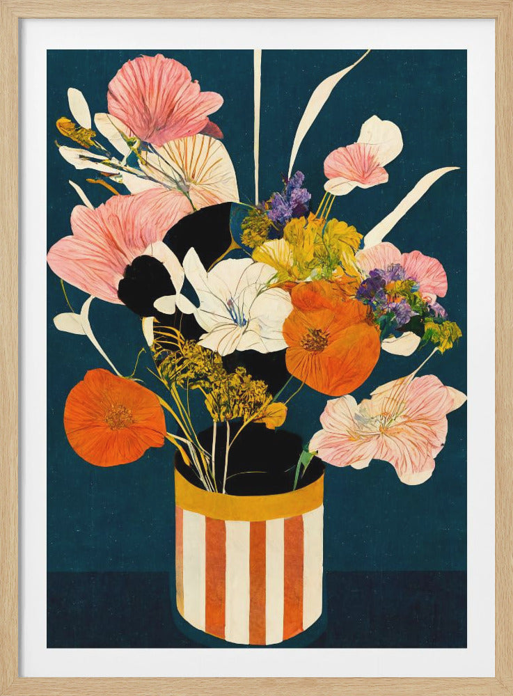 Flowers At Night - Poster / Art Print