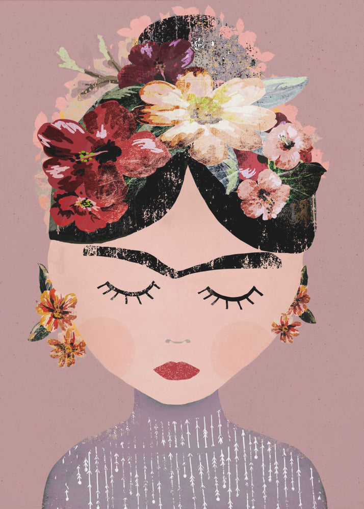 Frida (Pastel Version) - Poster / Art Print