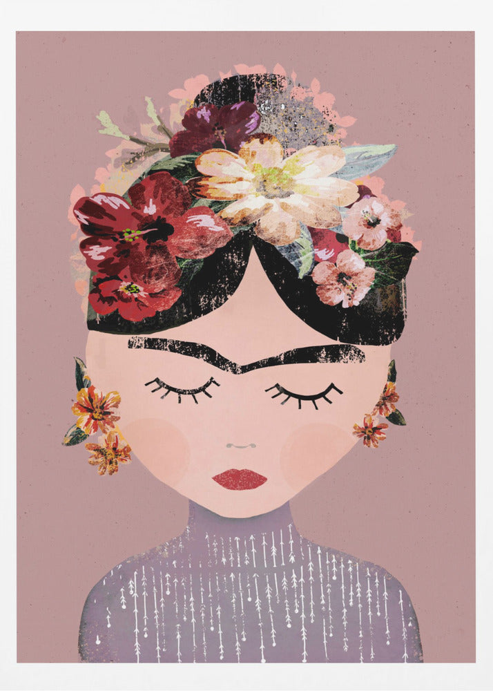 Frida (Pastel Version) - Poster / Art Print