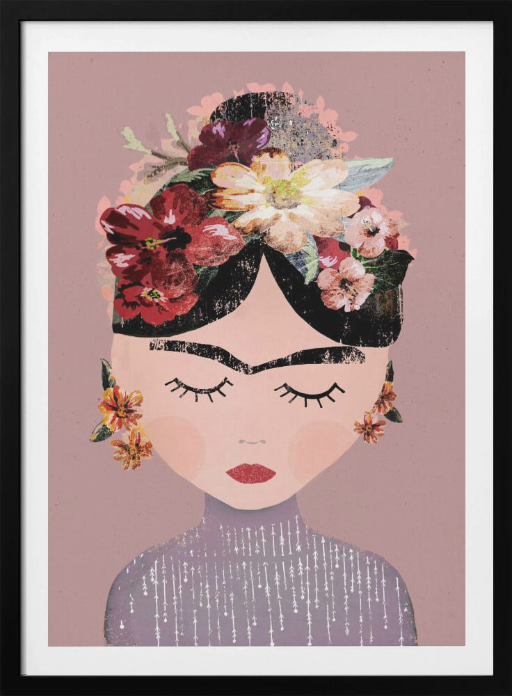 Frida (Pastel Version) - Poster / Art Print