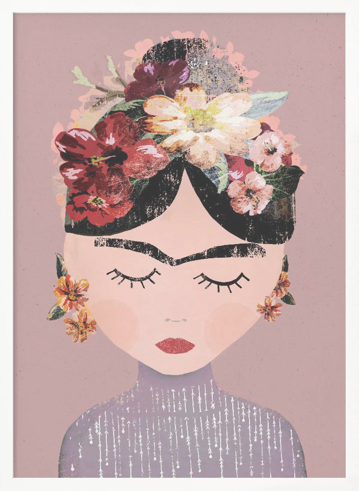 Frida (Pastel Version) - Poster / Art Print