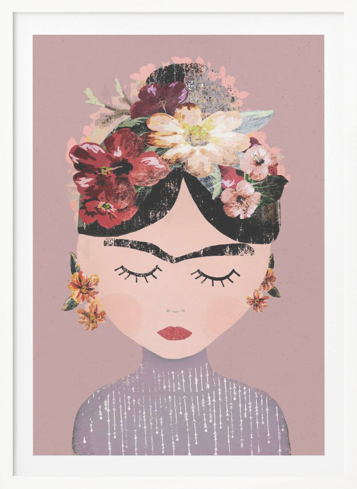 Frida (Pastel Version) - Poster / Art Print