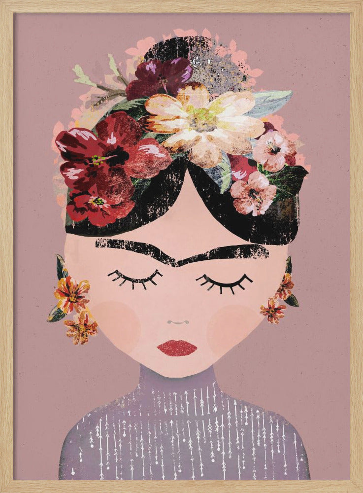 Frida (Pastel Version) - Poster / Art Print