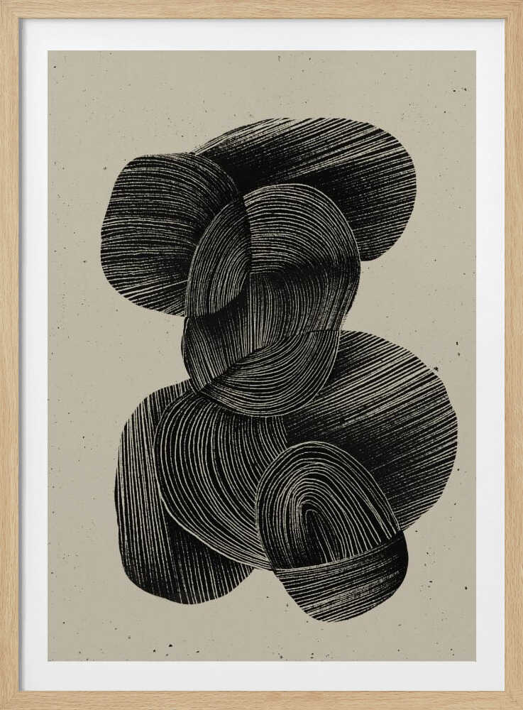 Fluid Echoes - Poster / Art Print