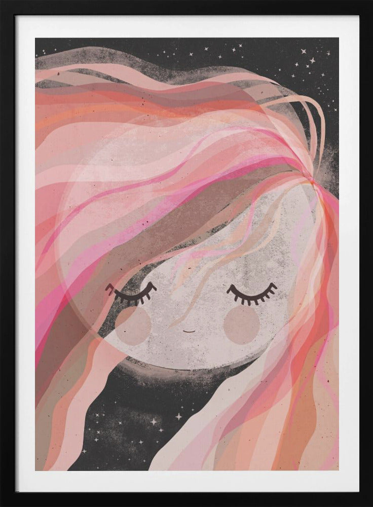 Moon Girl - Poster / Art Print