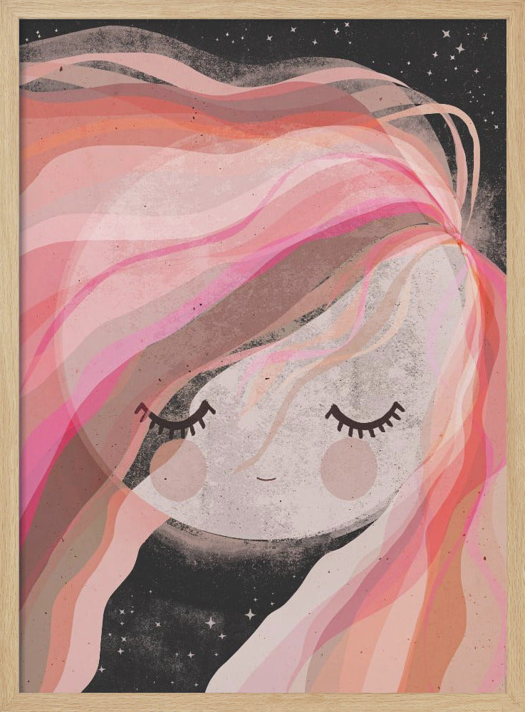 Moon Girl - Poster / Art Print