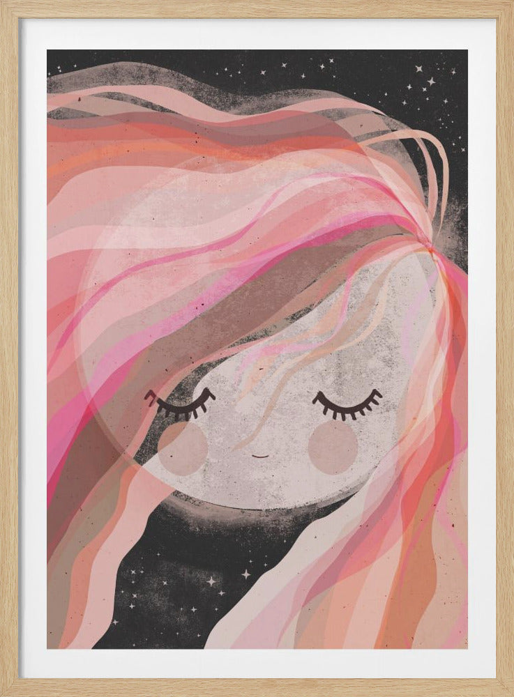 Moon Girl - Poster / Art Print